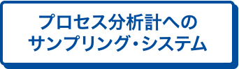 プロセス分析計へのサンプリング・システム