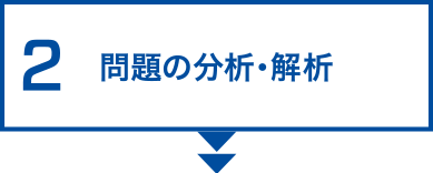 2、問題の分析・解析